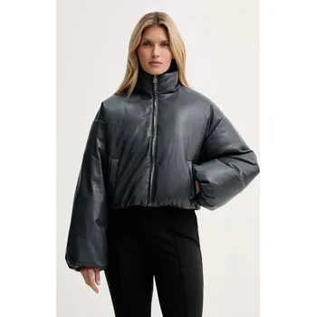 Péřová bunda Nanushka NW25PFJK01655 námořnická modř 59A, vel. L