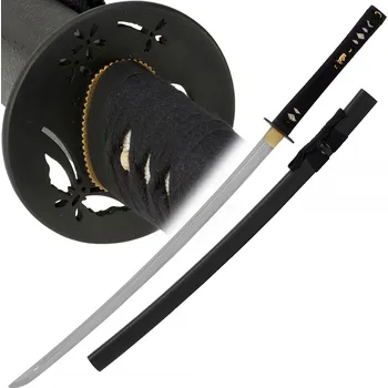 Replika zbraně John Lee Katana Ikusa na scénický šerm, tupá čepel, ocel 9260