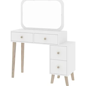 Toaletní stolek Toaletní stolek DRESS-07 Barva: bílá