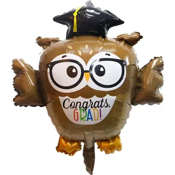 Balónek FÓLIOVÉ BALÓNKY SOVA ŠKOLA gratulace HEL MS