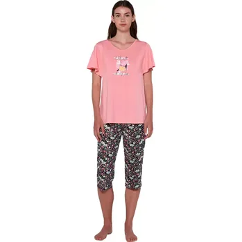 Dámské noční prádlo Dámské pyžamo s krátkými rukávy 20091 velikost S