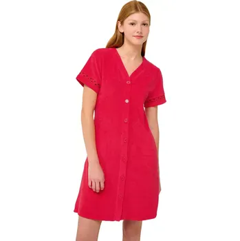 Dámské šaty Plážové šaty Frottee se zipem Vamp 22583 fragola velikost S