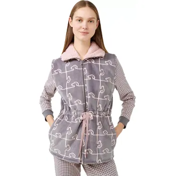 Dámská móda Dámská vesta Vamp s potiskem 21480 velikost XXL