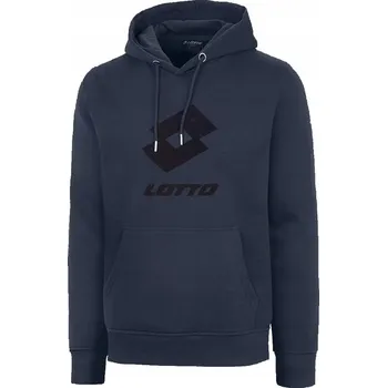 Pánská mikina Tepláková mikina s s kapucí unisex Lotto tmavě modrá