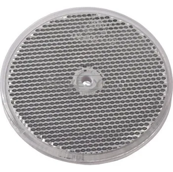 Odrazka bílá kulatá pr. 77 mm