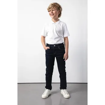 Chlapecké kalhoty Dětské rifle Coccodrillo JEANS COLLECTION BOY ZC5123101JCB námořnická modř 59X, vel. 128