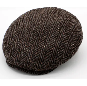 Čepice Fiebig - Headwear since 1903 Pánská hnědá zimní bekovka - Fiebig Velikost: 56 cm