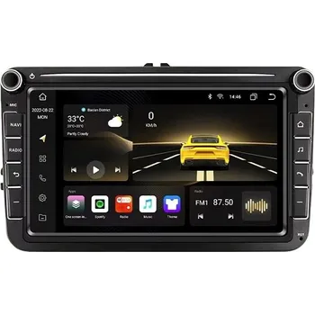 Autorádio Hizpo 6 GB Autorádio GPS 4G WiFi Carplay VW Volkswagen Skoda Octavia Golf 5 6 Passat B6 Polo Transit