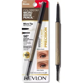 Tužka na obočí Precizní tužka na obočí se štětečkem Revlon Colorstay Blonde 1 Ks.