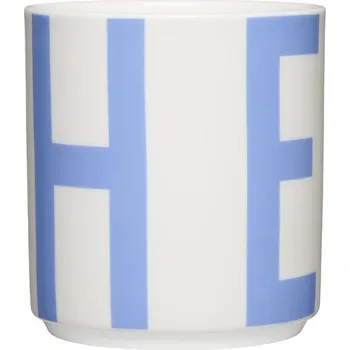Hrnek Design Letters Vintage ABC 250 ml 10101026SKYBLUHERO modrá 50X