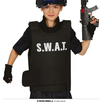 Karnevalový doplněk Guirca Vesta speciálních jednotek S.W.A.T.