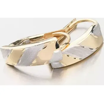 Náušnice Dámské náušnice žluté zlato 585 12R-738