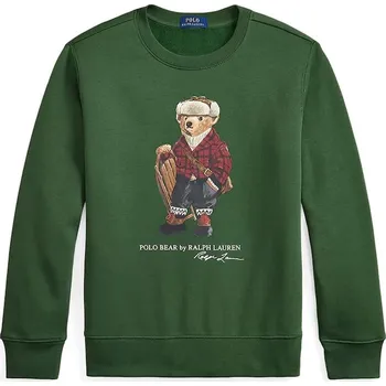 Chlapecká mikina Dětská mikina Polo Ralph Lauren 323981261001 zelená 79X, vel. 163-174