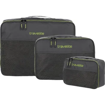 Travelite Packing Cubes S,M,L Anthracite