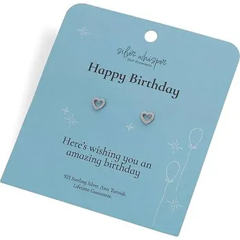 Náušnice HOT DIAMONDS Silver Whisper SWE004 (Ag 925/1000; 0,6 g)