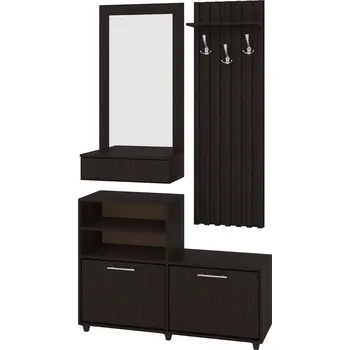 Předsíňová stěna Předsíňová stěna KARMEN MDF Barva: wenge