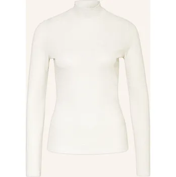 Dámské tričko Hugo Dámské Tričko S Dlouhým Rukávem Drisila S Flitry, bílá, 36