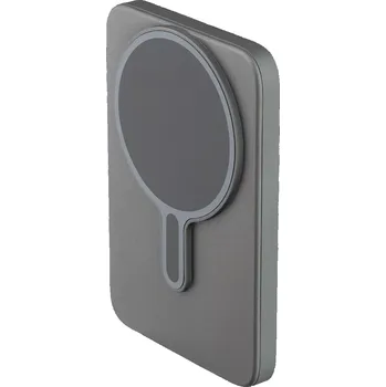 Powerbanka Bezdrátová MagSafe Powerbanka QUALO QMPB5-20-18, 20W, 5000 mAh USB-C, šedá