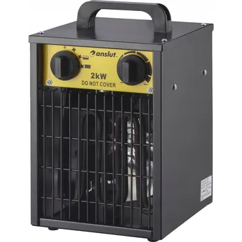 Přímotop Teplovzdušný ventilátor Anslut 2000 W šedý