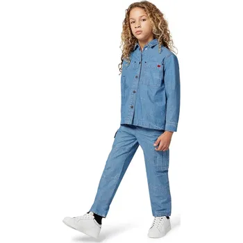 Pánské džíny Dětské rifle HUGO G00478.162.174 modrá 55X, vel. 174