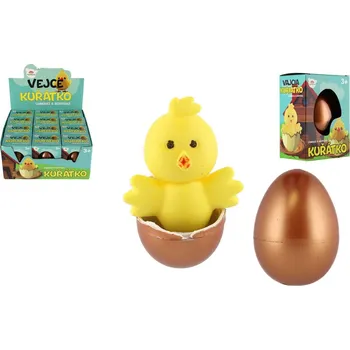 Vejce líhnoucí a rostoucí kuřátko v krabičce 8x10,5cm 12ks v boxu