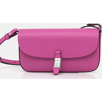 Kožená kabelka Pinko růžová barva, 105349 A1ZX 105349.A1ZX 42X, vel. ONE SIZE