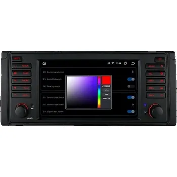 Autorádio OSSURET 2Din Autorádio BMW E39 5. serie 1996 - 2003 Android, Bluetooth, WiFI, GPS Navigace