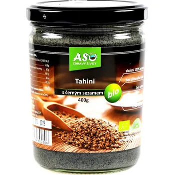 Potravina ASO - Zdravý život Tahini s černým sezamem BIO Hmotnost: 400g