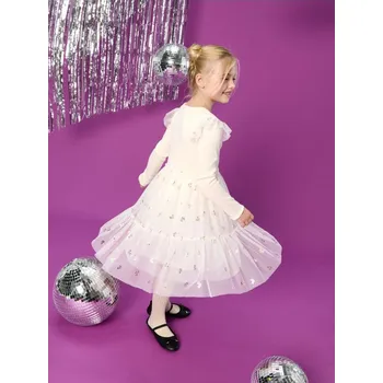 Dívčí oblečení Sinsay - Šaty babydoll - krémová - 205GG-01X - 205GG-01X-98