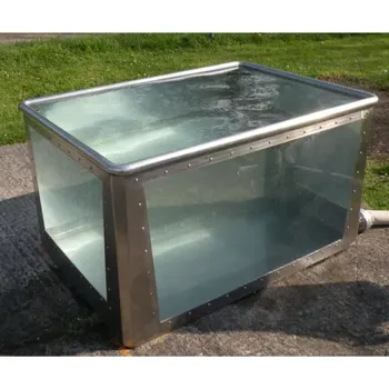 nádrž Nádrž (káď) pro požární sport - Nerez + plexisklo