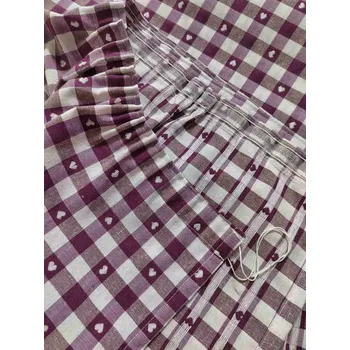 Závěsy barva fialová bílá