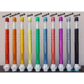 Příslušenství k zahradní technice Proudnice C52 soutěžní - Klimeš "S" - červená, Bez spojek