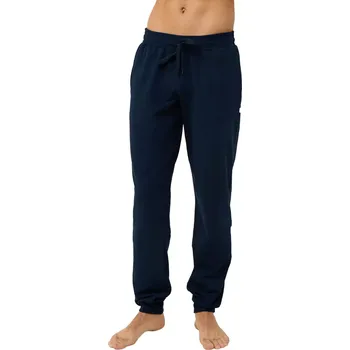 Pánské bavlněné tepláky s manžetami Vamp 23175 blue velikost M