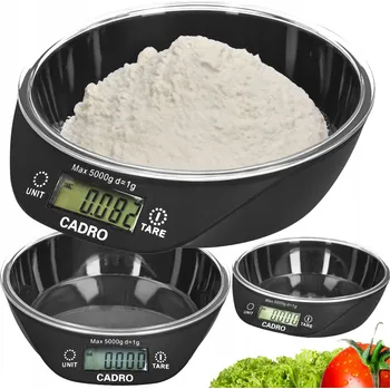 Kuchyňská váha Elektrická váha Banti, černá