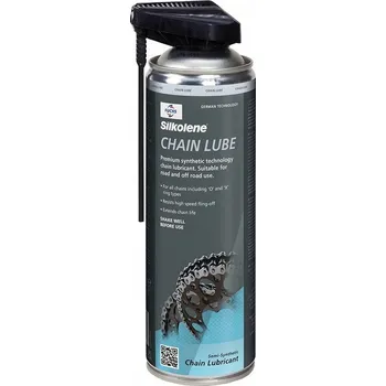 Mazivo na motocyklový řetěz SILKOLENE CHAINLUBE 0,5 l, polosyntetické