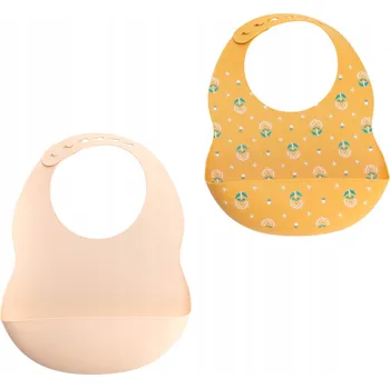 Silikonový bryndák Amadeus, růžový