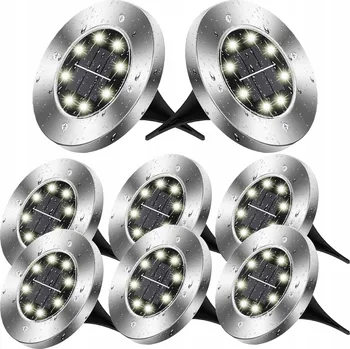 Venkovní osvětlení Smartled Solární lampa , stříbrná, 13 cm, 1 ks