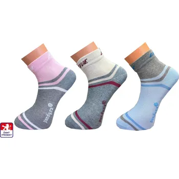 Dámské ponožky Ponožky dámské 3/4 výška lemu R28 39-41 Mix barev