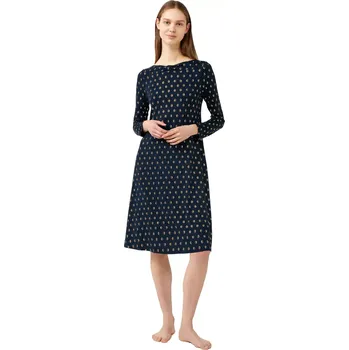 Dámské noční prádlo Vamp elegantní noční košile se zlatým potiskem 21015 velikost XL