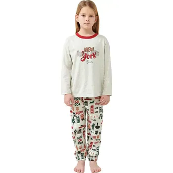 Chlapecké pyžamo Sváteční dětské pyžamo Vamp 21655 velikost 8