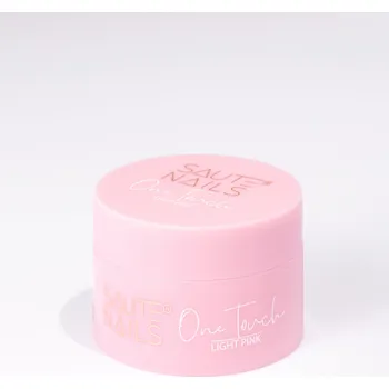 Lak na nehty Saute Nails Stavební Gel na nehty One Touch Light Pink 30g
