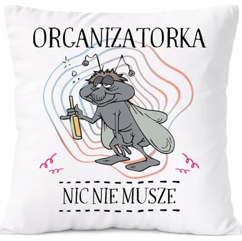 Obraz Polštář pro správce jako Dárek s s potiskem a fotografií, bílý