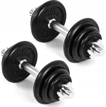 Spokey EGIR Sada jednoručních nakládacích činek, 2x 10,5 kg