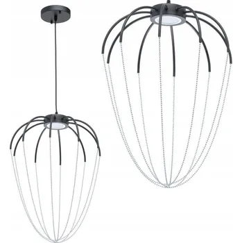 Nástěnné svítidlo TOOLIGHT černé, šedé s integrovaným LED zdrojem 5 W