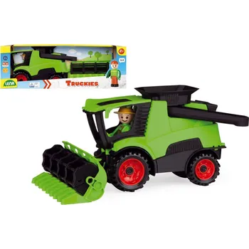 Hračka Auto Truckies kombajn plast 20cm s figurkou v krabici 24m+