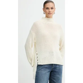 Dámský svetr Svetr s příměsí vlny Marella Emme by Marella 2525366082200 béžová 01X, vel. XL