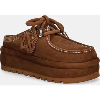 Pánské pantofle Semišové papuče Naked Wolfe Blizzard Blizzard.Tan hnědá 88X, EUR 40