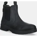 Kožené kotníkové boty Barbour Turnbull MFO0817BK11 černá 99X, EUR 42