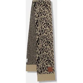 Šála Šála s přídavkem vlny Coach hnědá barva, 29CCM91 82X, vel. ONE SIZE