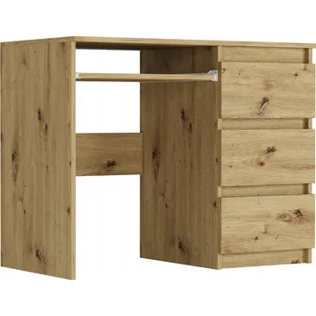 Psací stůl Obdélníkový psací stůl Framire 96 x 50 x 76 cm, dub artisan